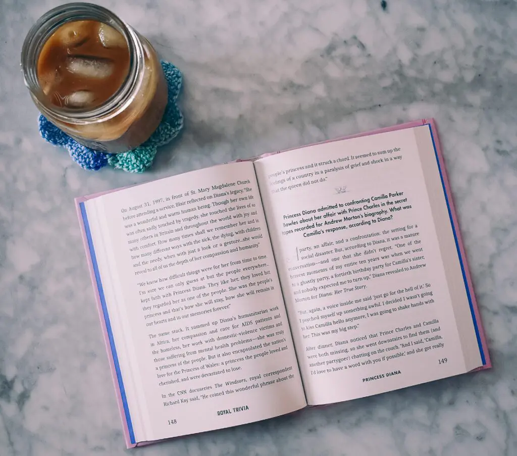 Royal Trivia: Your Guide to the Modern British Royal Family By Rachel Bowie, Roberta Fiorito7 - Cats & Coffee Royal Trivia: Your Guide to the Modern British Royal Family By Rachel Bowie, Roberta Fiorito