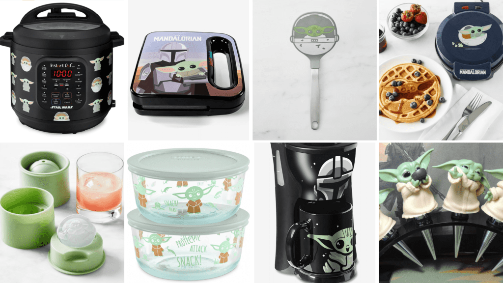 Kitchen - Baby Yoda & Grogu Star Wars Finds - Cats & Coffee1 - Cats & Coffee Baby Yoda Kitchen Products