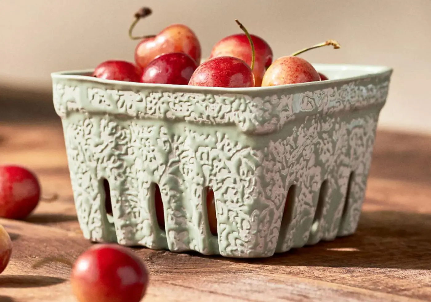 Modern Cottagecore Kitchen Ideas5 - Cats & Coffee Cottagecore berry bowl from Anthropologie