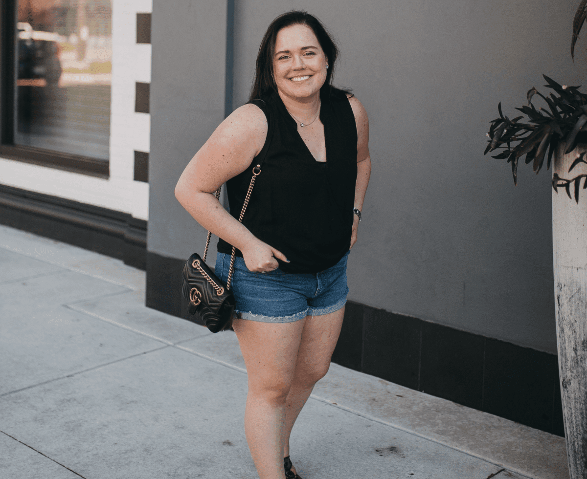 The Best Petite Denim Shorts3 - Cats & Coffee The Best Petite Denim Shorts3