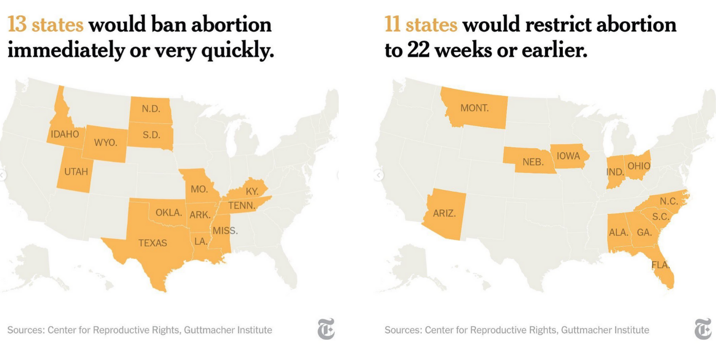 What Would the End of Roe Mean? Key Questions and Answers, Claire Cain Miller and Margot Sanger-Katz for The New York Times2 - Cats & Coffee What Would the End of Roe Mean? Key Questions and Answers, Claire Cain Miller and Margot Sanger-Katz for The New York Times