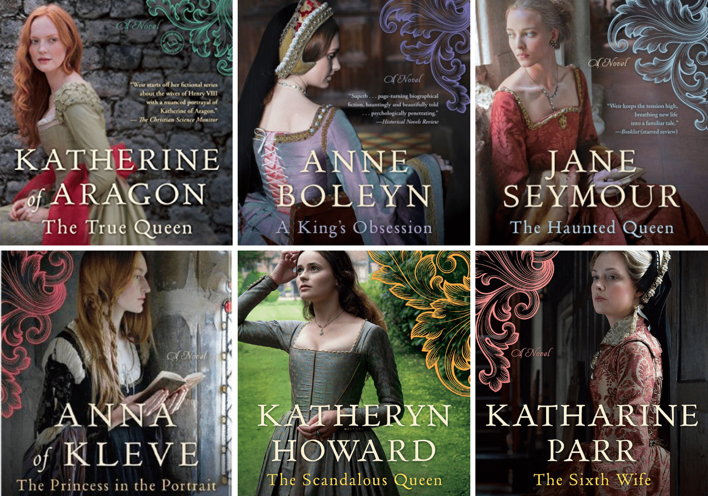 Six Tudor Queens by Alison Weir1 - Cats & Coffee Six Tudor Queens by Alison Weir - Historical Fiction About Renaissance England