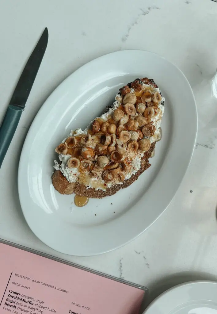 Willa's Restaurant, Tampa Bay Florida3 - Cats & Coffee Whipped Ricotta & Honey Toast