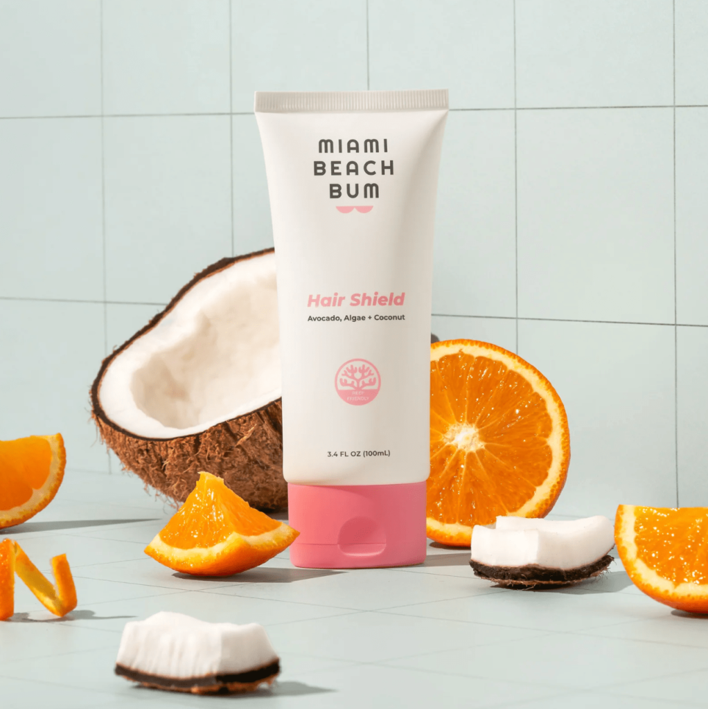Miami Beach Bum Hair Shield - Cats & Coffee Miami Beach Bum Hair Shield