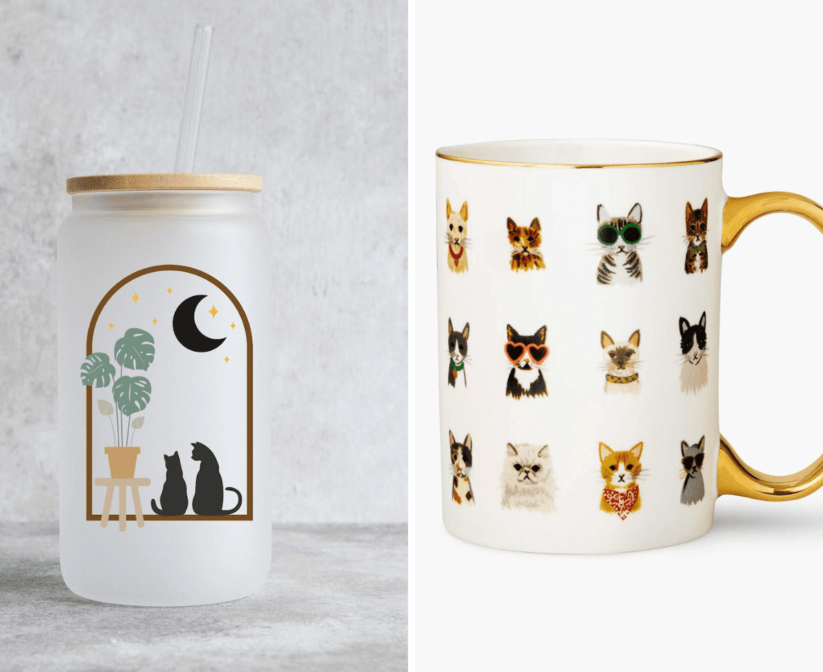 Cat Coffee Mugs - Cat Mom Life 4 - Cats & Coffee