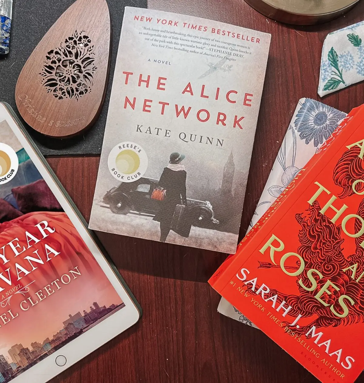 Chanel Cleeton, Kate Quinn, and Sarah J. Maas