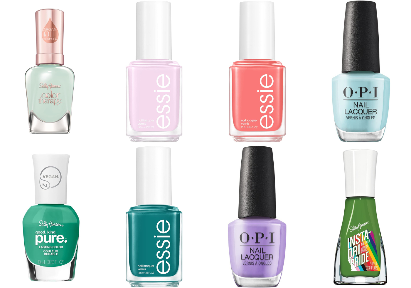 Spring Nail Colors - Cats & Coffee Spring Nail Colors