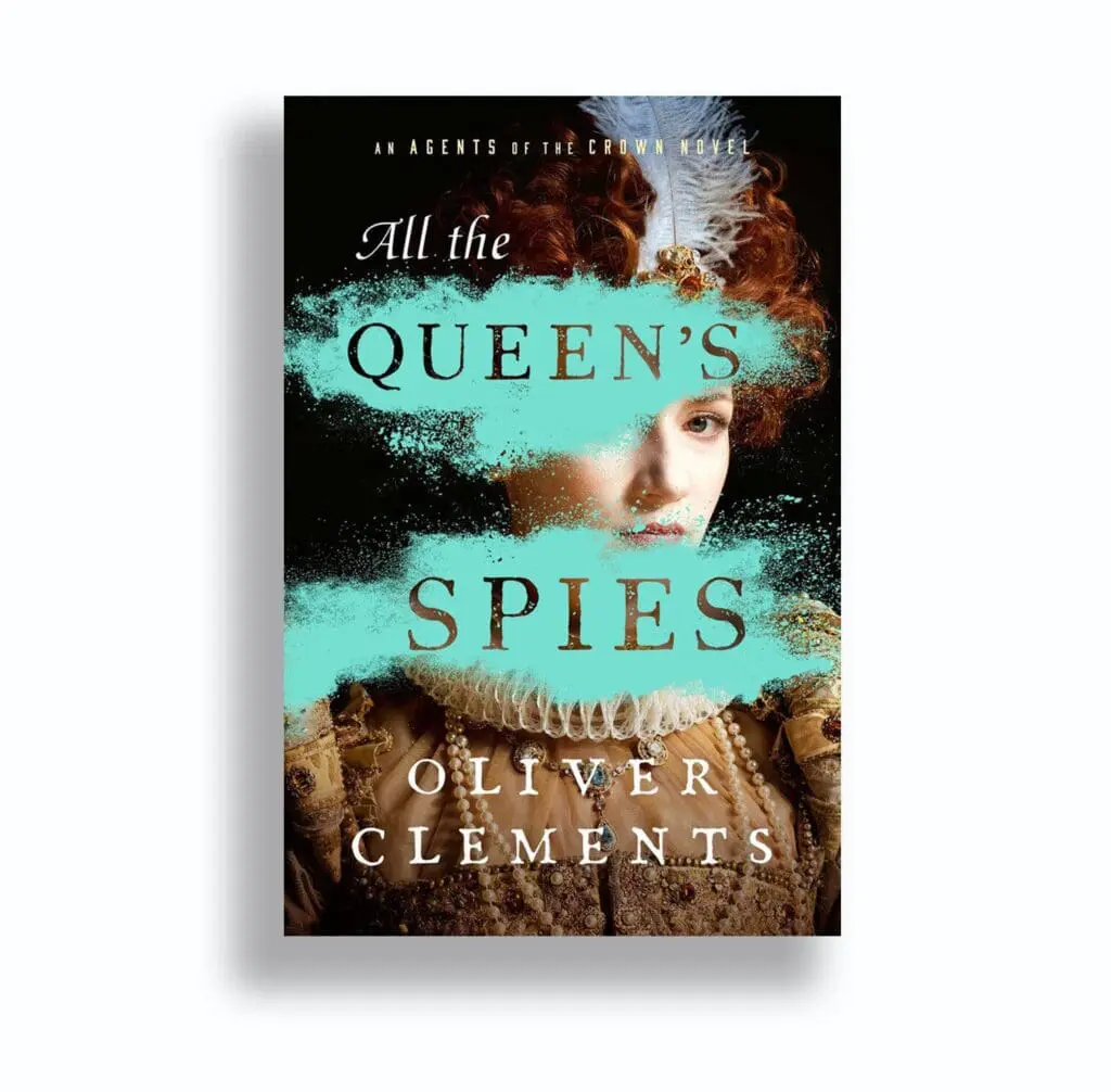 14oliver-clements-cover-superJumbo - Cats & Coffee The Queen's Spies from Oliver Clements