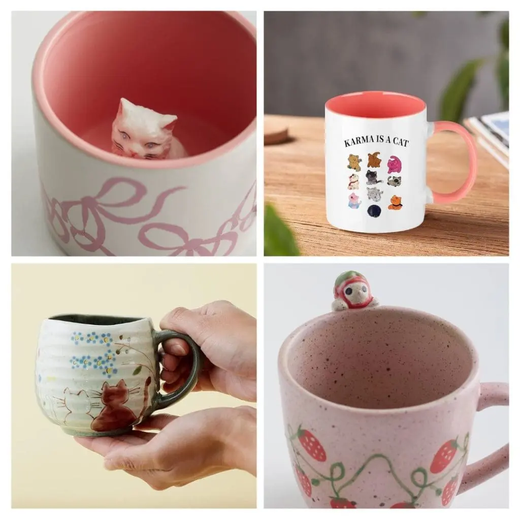 Cat Coffee Mugs - Cats & Coffee Cat Coffee Mugs