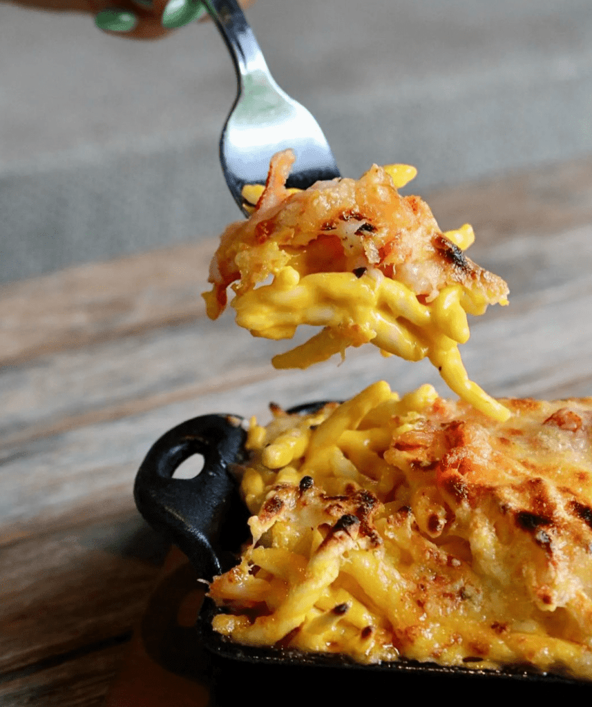 Hyde Park Lobster Mac - Cats & Coffee Lobster Mac n Cheese at Meat Market