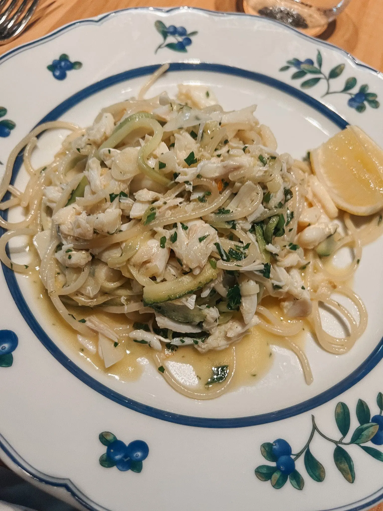 Rocca Tampa 9-min - Cats & Coffee Pasta with crab in a lemon sauce from Rocca Tampa