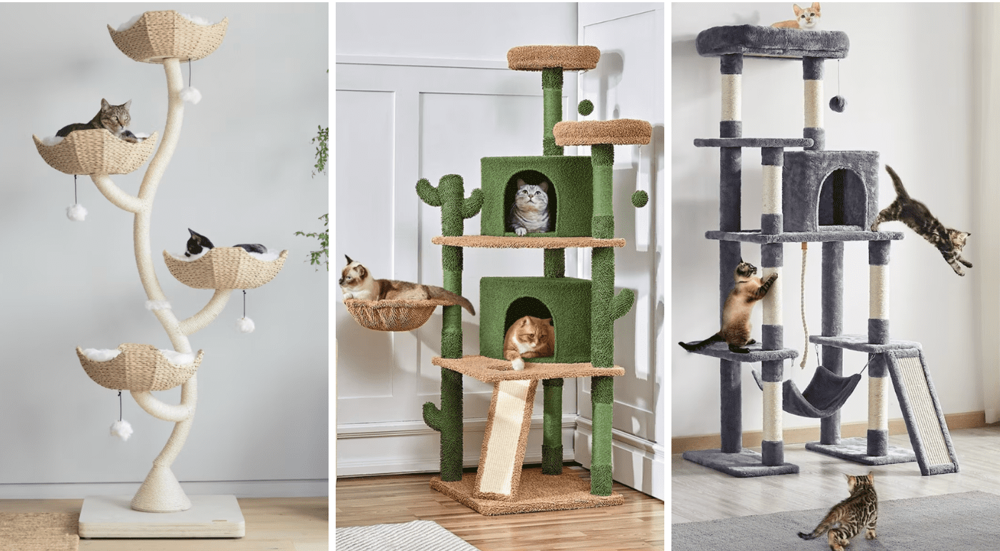 Tall Cat Trees for Cats Kittens - Cats & Coffee Tall Cat Trees for Cats Kittens