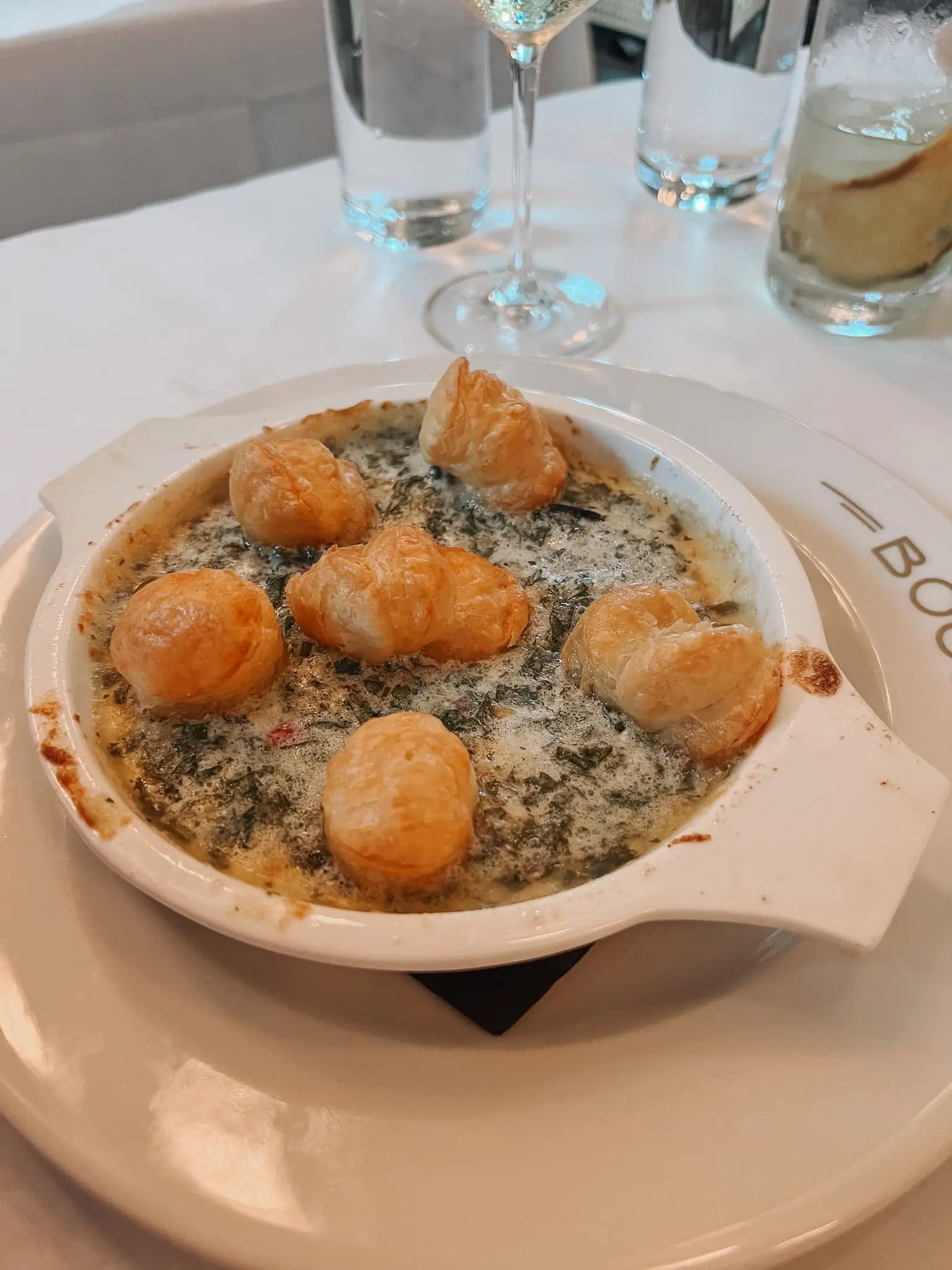 Boulon Brasserie & Bakery 12 - Cats & Coffee Boulon's escargot appetizer