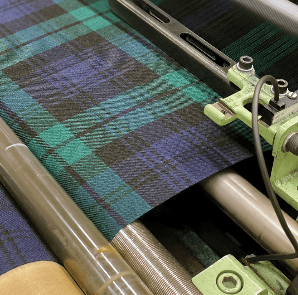 Green Wedding Moodboard2 - Cats & Coffee Black Watch Tartan