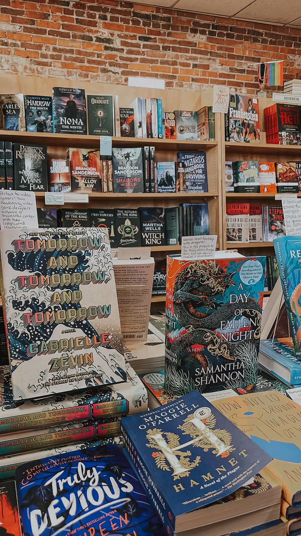 A Witchy Bachelorette Getaway: 48 Hours in Salem, Massachusetts 2 - Cats & Coffee Wicked Good Books in Salem, Massachusetts