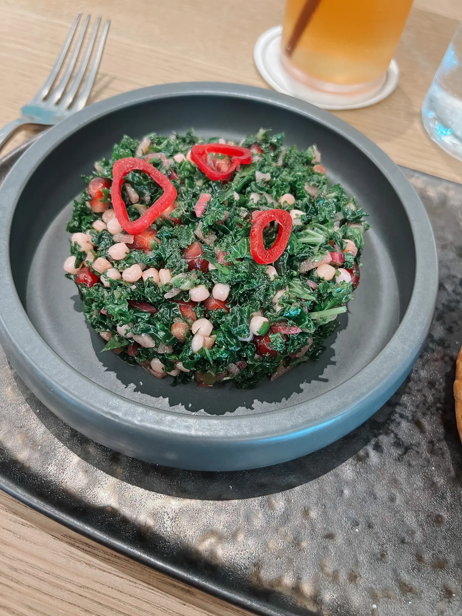 Predalina Seafood & Mediterranean Restaurant in Tampa 11 - Cats & Coffee Colorful tabouleh - Predalina Seafood-Driven Mediterranean Cuisine on Tampa's Water Street