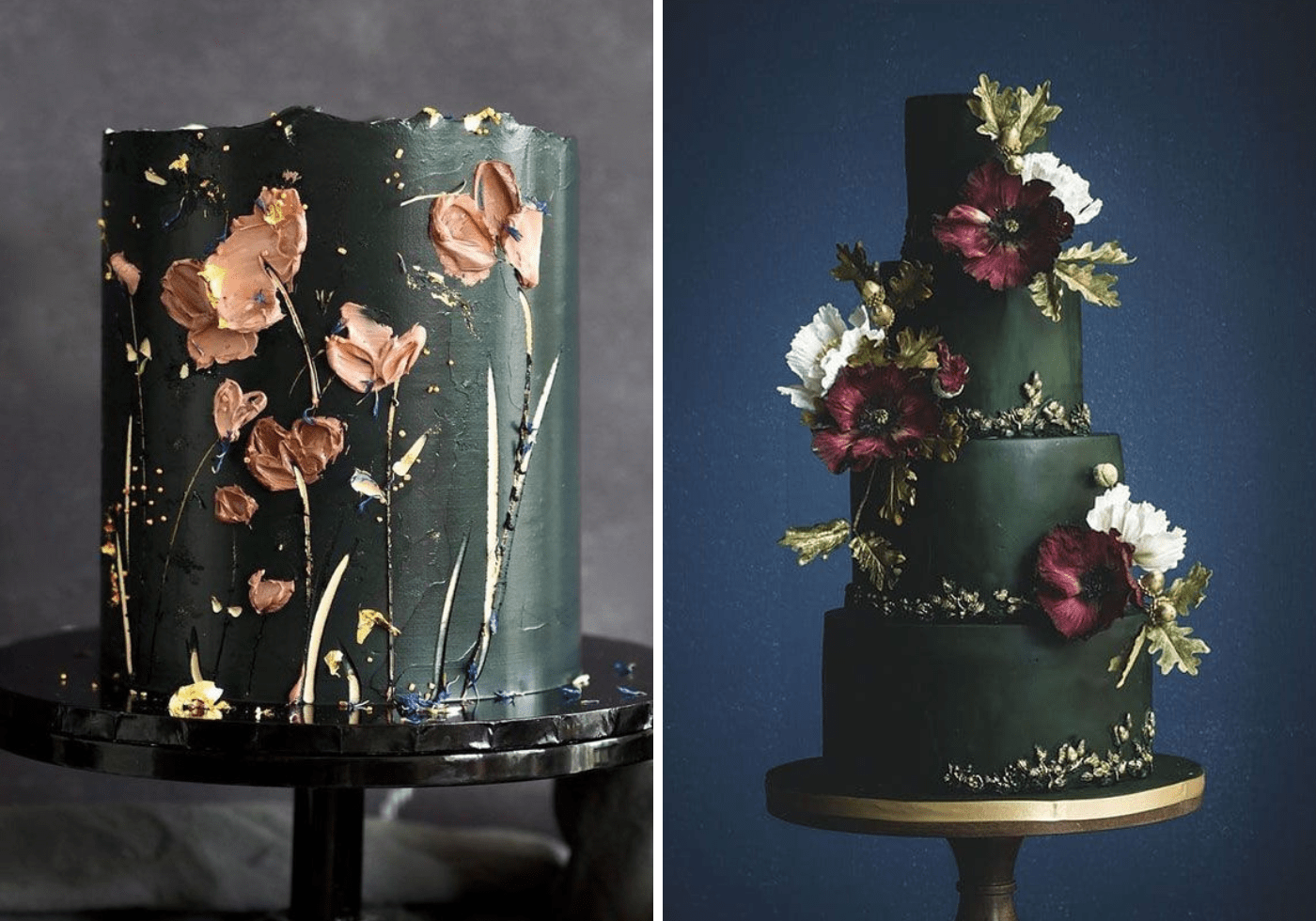 Emerald Green Wedding Cake Inspiration 5-min - Cats & Coffee Bolder Emerald Green Wedding Cake Inspiration for an Emerald Green Wedding Theme
