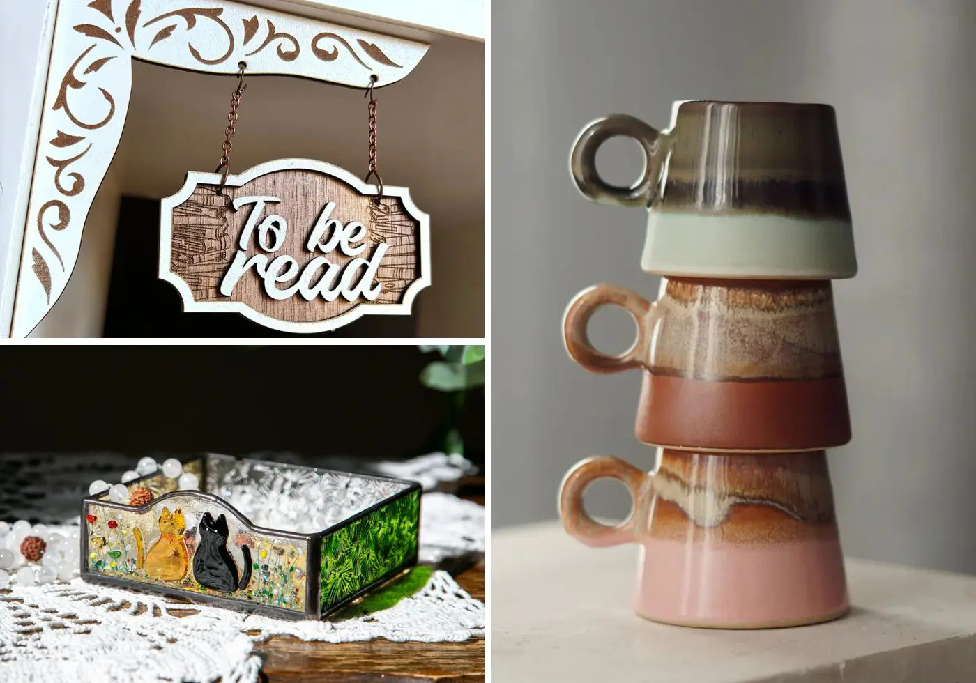 Great Handmade Gift Ideas for Everyone on Your List 2 - Cats & Coffee handmade gift for christmas & custom gift ideas for family members