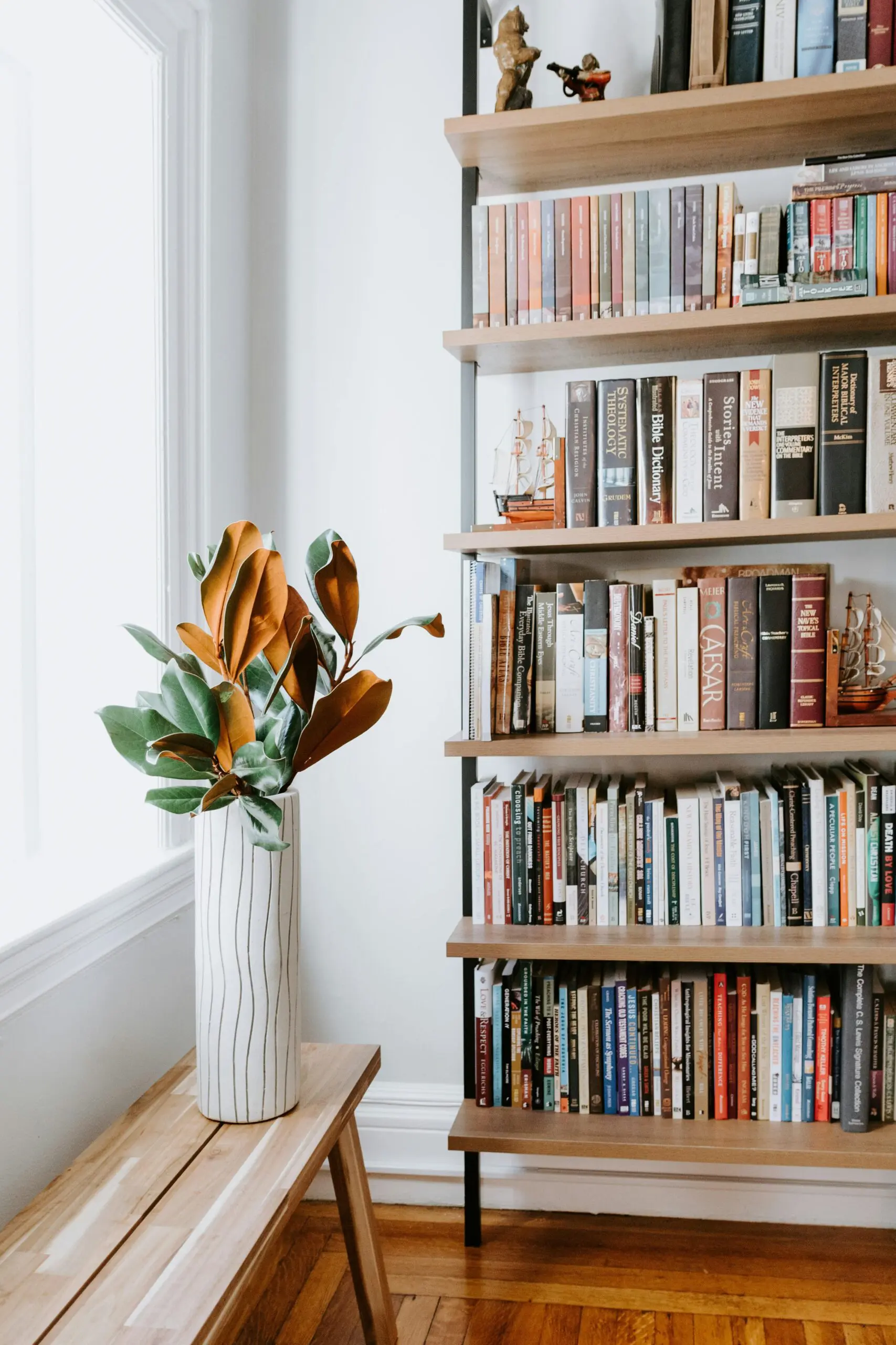Home Library Room Inspiration - kelly-sikkema-PP-cC4tTOzQ-unsplash-min - Cats & Coffee Home Library Room Inspiration
