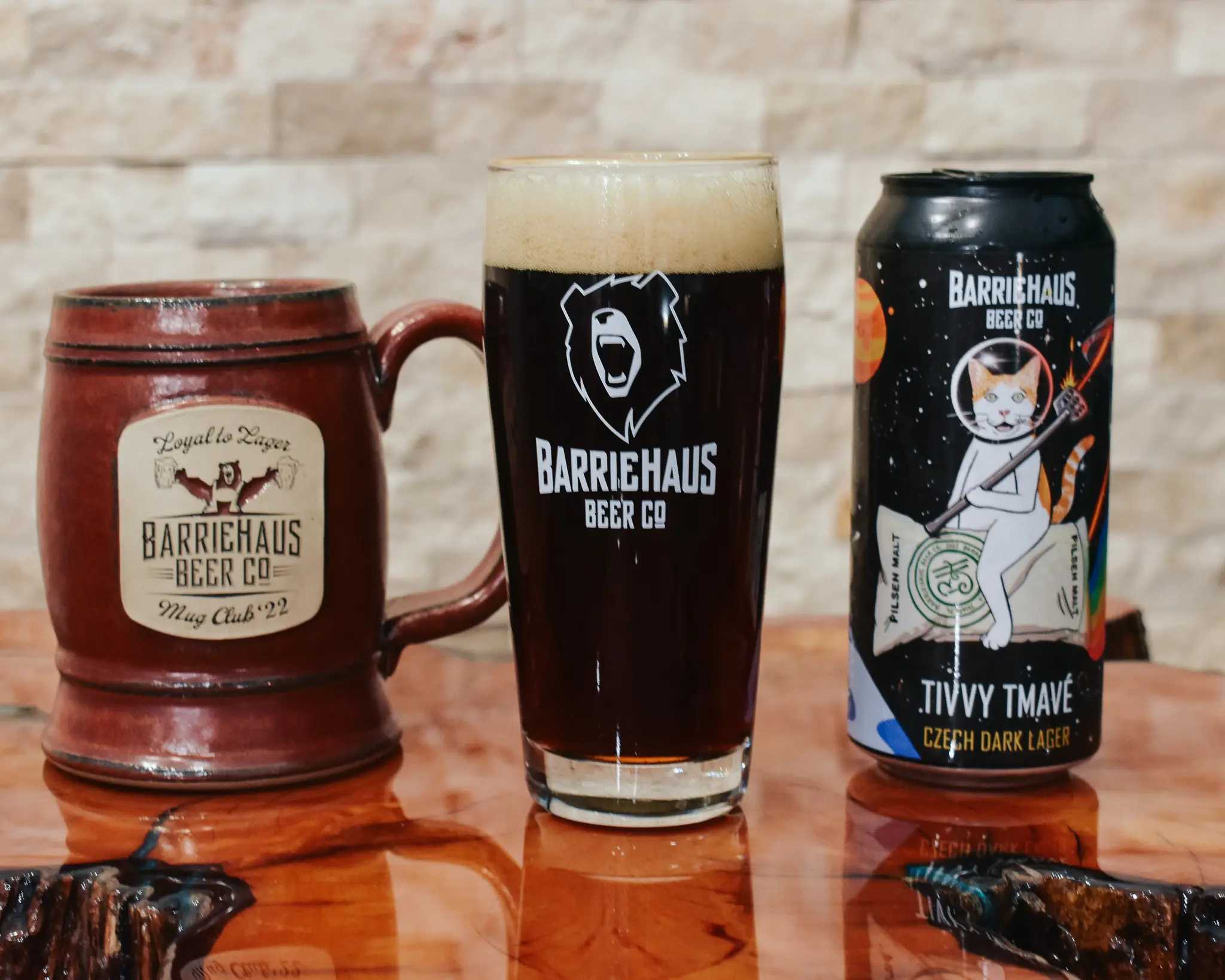 Barriehaus Beer Co Lager1 - Cats & Coffee Cats & Lagers: Tivvy Tmavé Czech Dark Lager from Barriehaus Beer Co.