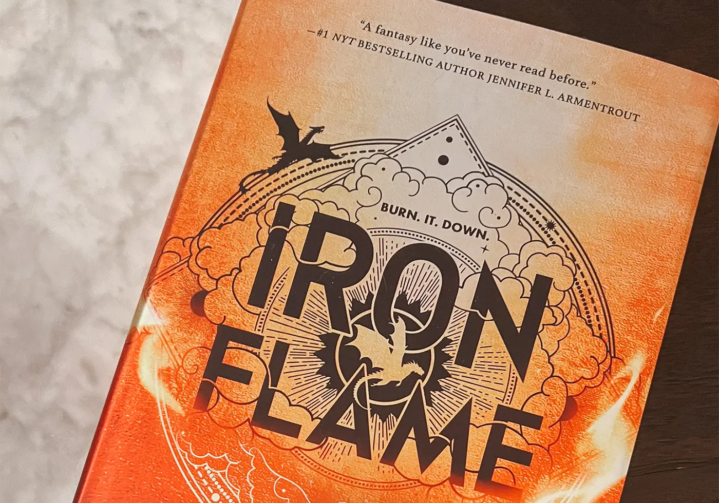 Iron Flame by Rebecca Yarros cp - Cats & Coffee Iron Flame by Rebecca Yarros