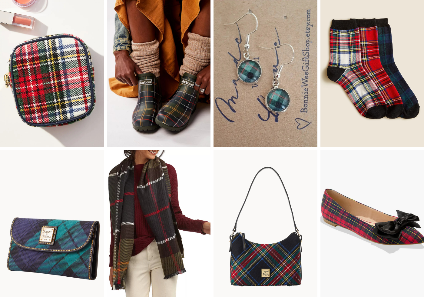 Tartan Accessories - Cats & Coffee