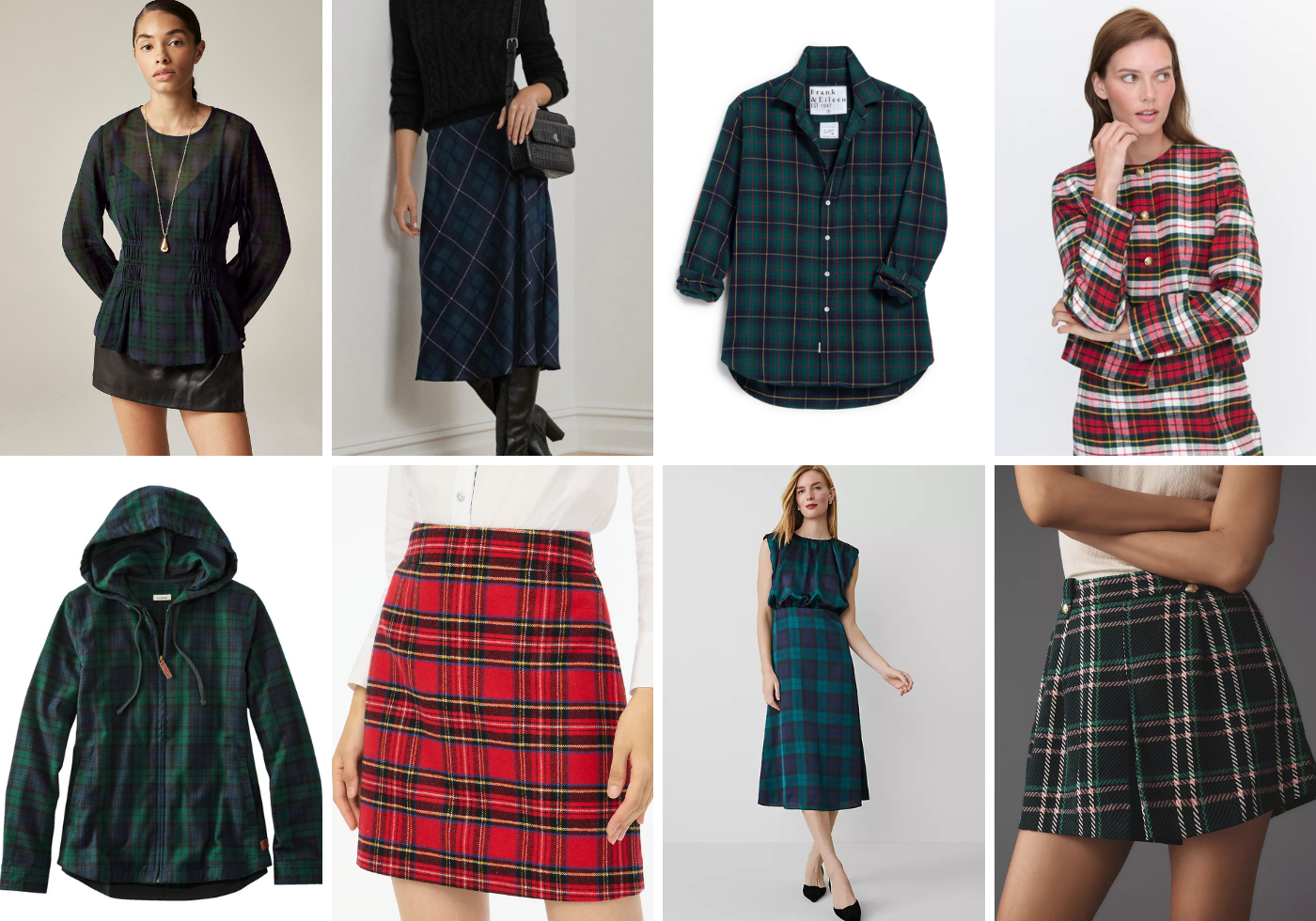 Tartan - Cats & Coffee Tartan Plaid Style Finds for Her