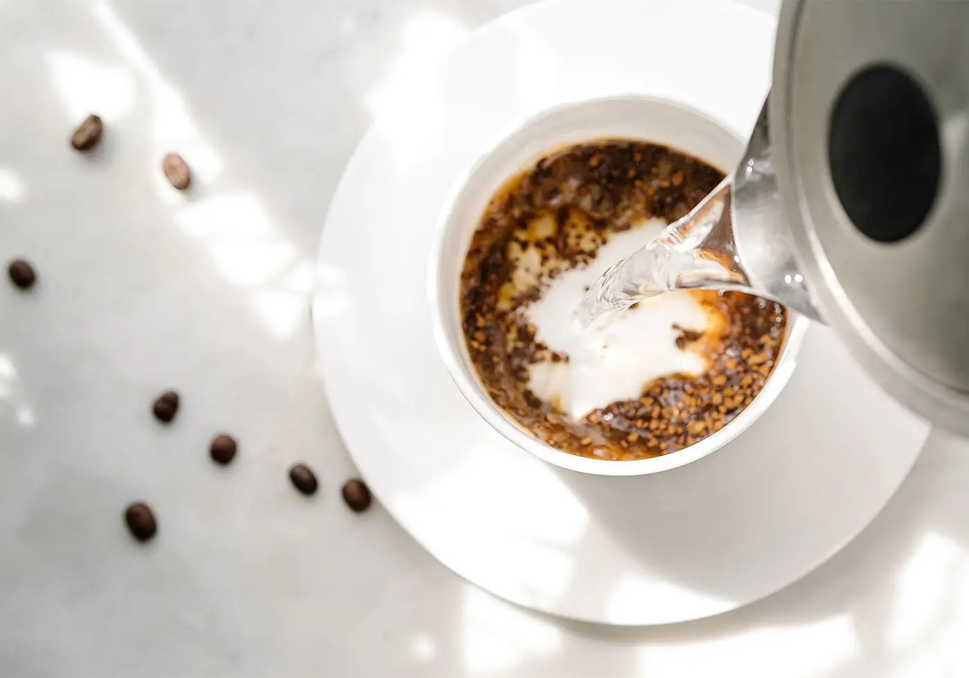 How to Make a Kitchen Coffee Station: At Home Coffee Bar Styling 8CP - Cats & Coffee The Perfect Home Kitchen Coffee Station