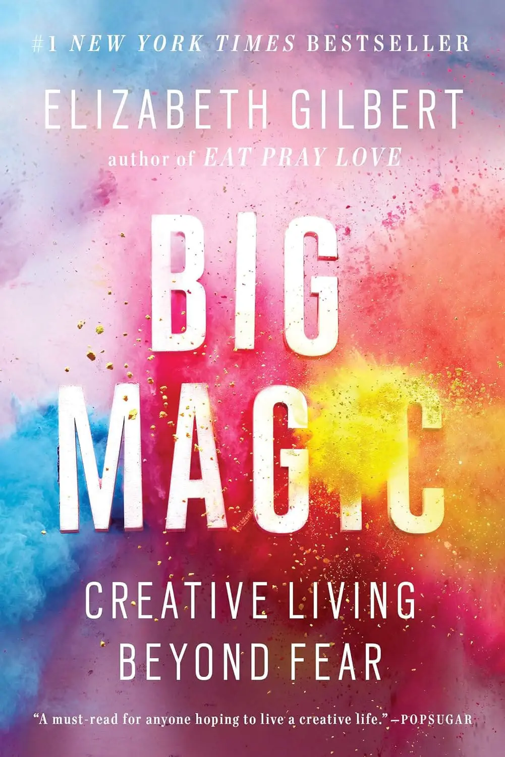 Motivational Books for the New Year 1 - Cats & Coffee Big Magic by Elizabeth Gilbert. - Motivational Books for the New Year
