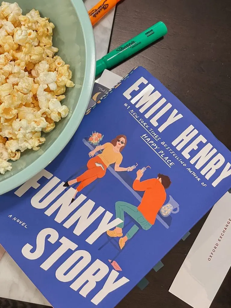 Book Review Funny Story by Emily Henry 2 - Cats & Coffee Book Review Funny Story by Emily Henry