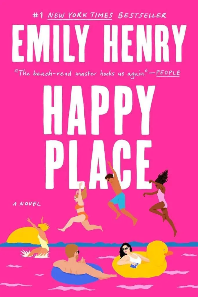 Emily Henry 1 - Cats & Coffee Happy Place by Emily Henry