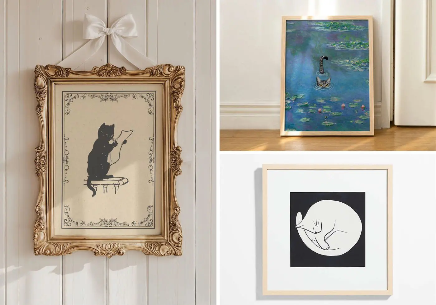 Whimsical Cat Art Prints for the Home 25 1 - Cats & Coffee Whimsical Cat Art Prints for the Home
