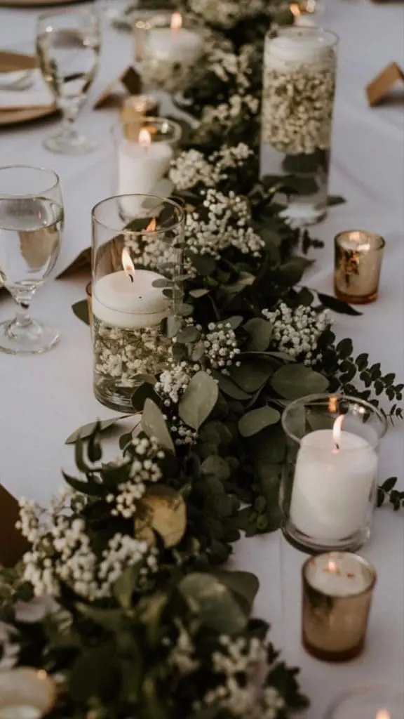 Floral Greenery - Cats & Coffee