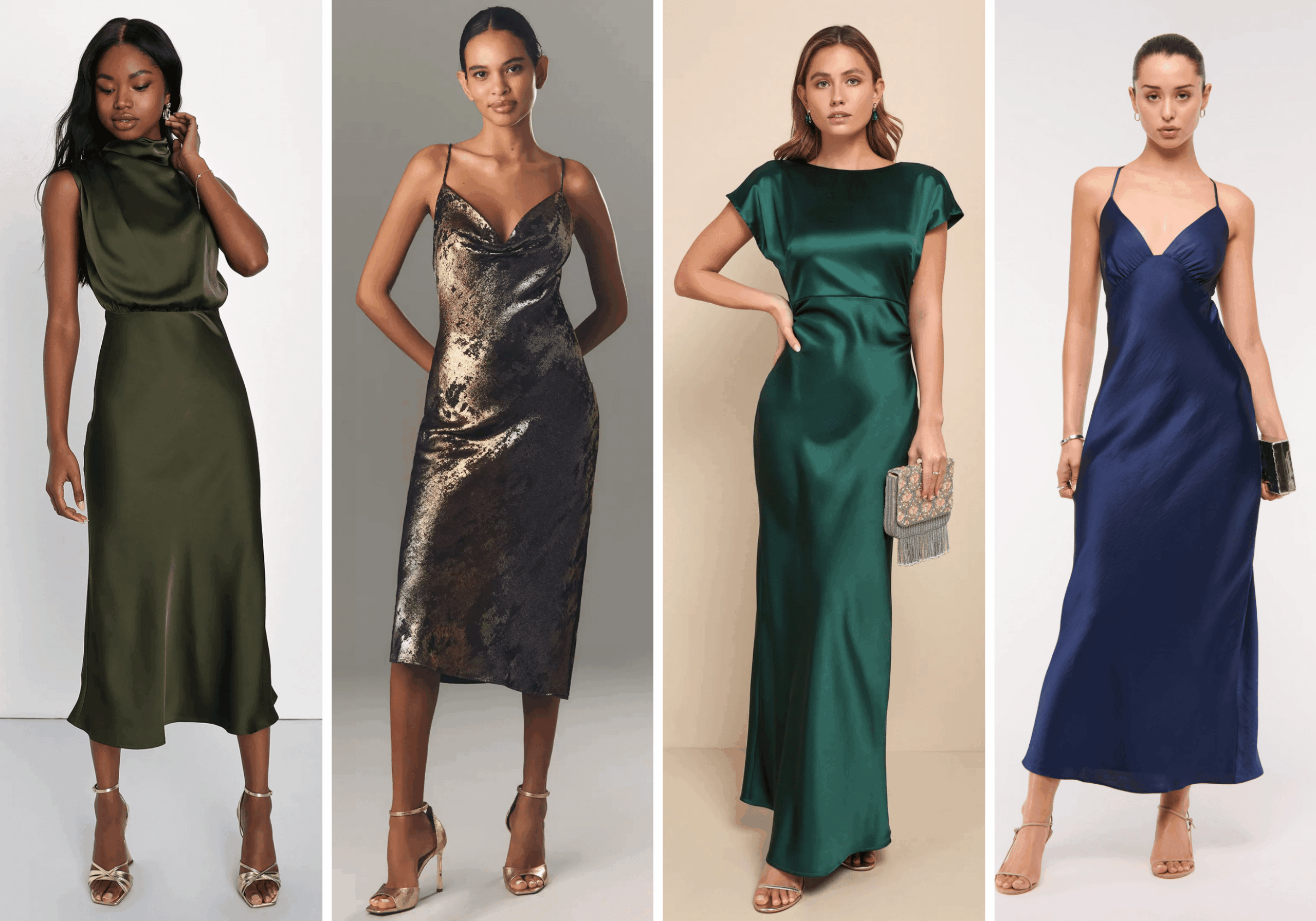 Formal Fall Wedding Guest Dresses 2025 3-min - Cats & Coffee Satin Formal Fall Dresses for Wedding Guests