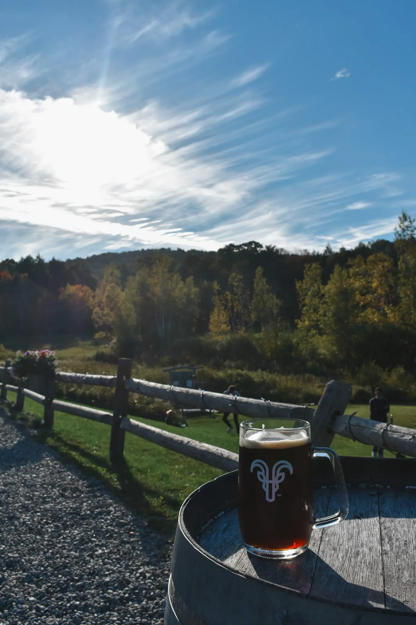 Stowe Vermont A Fall Photo Journal of Our Mini Honeymoon Getaway 9 - Cats & Coffee Tasty craft breweries in Stowe, Vermont: The Von Trapp Brewery