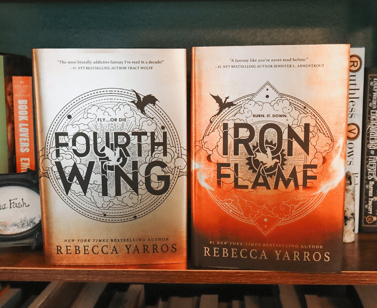 Empyrean Series by Rebecca Yarros CP Fourth Wing Iron Flame - Cats & Coffee Fourth Wing, Iron Flame, & Onyx Storm: The Empyrean Series by Rebecca Yarros