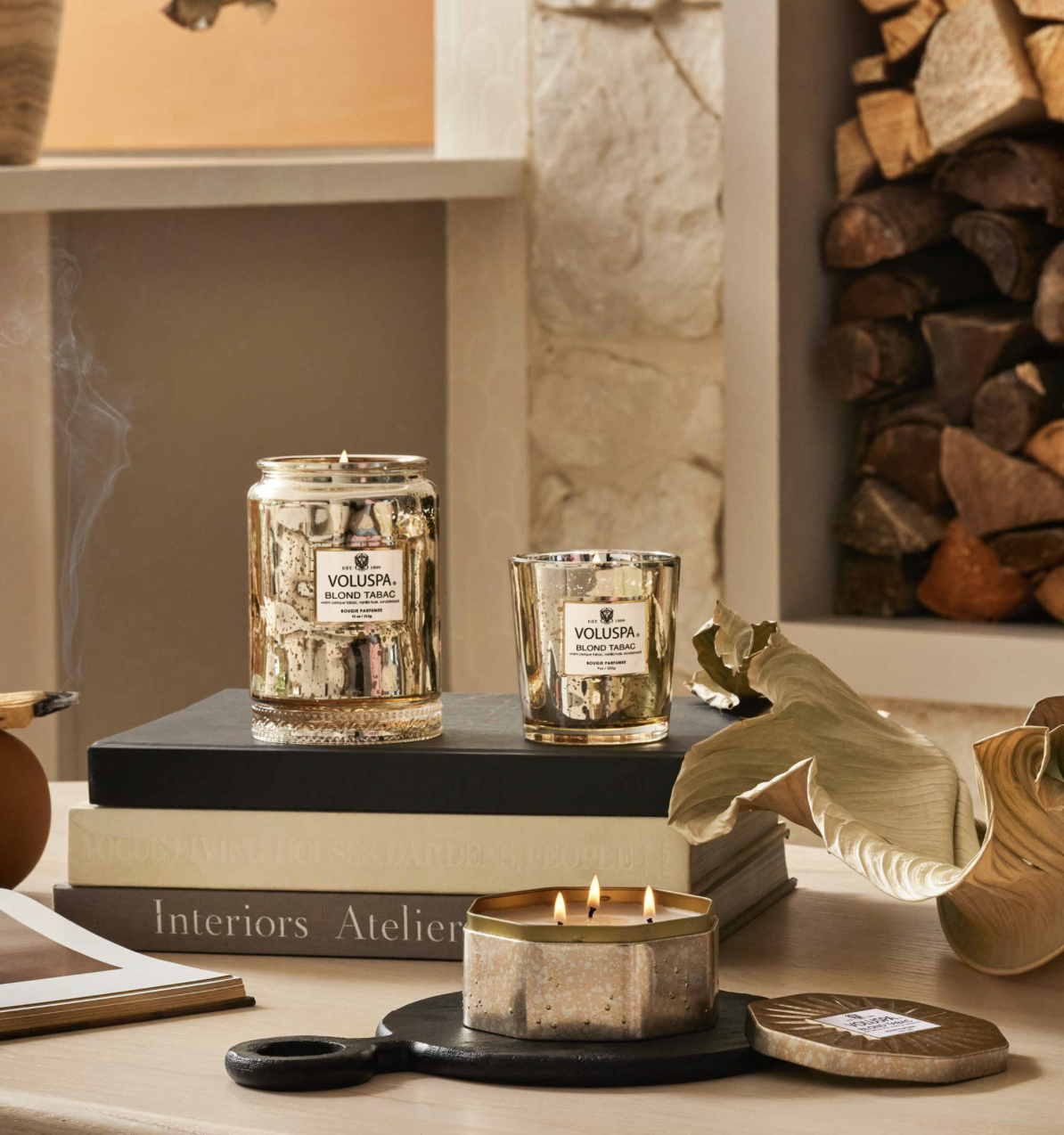 Voluspa Blond Tabac Candle - Cats & Coffee Voluspa Blond Tabac Candle