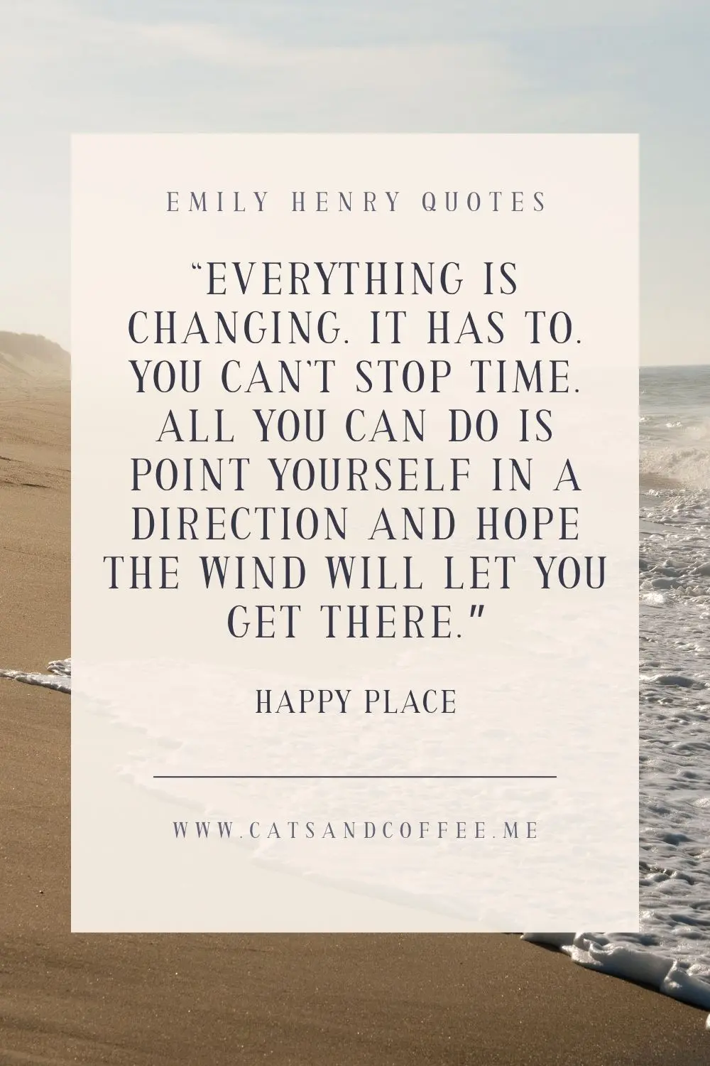Happy Place by Emily Henry - 1 - Cats & Coffee Happy Place by Emily Henry