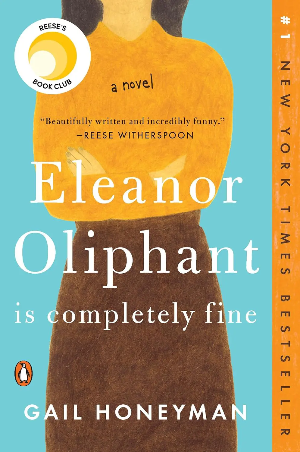 Eleanor Oliphant is Completely Fine by Gail Honeyman - Cats & Coffee
