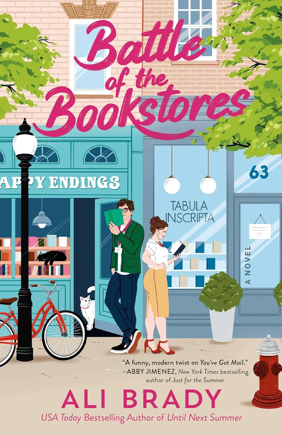 Battle of the Bookstores by Ali Brady - Cats & Coffee BATTLE OF THE BOOKSTORES BY ALI BRADY