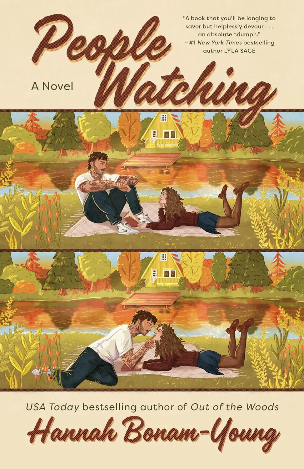People Watching by Hannah Bonam-Young - Cats & Coffee People Watching: A Novel by Hannah Bonam-Young