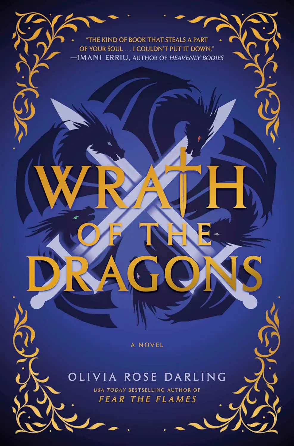 Wrath of the Dragons by Olivia Rose Darling Fear The Flames book 2 - Cats & Coffee