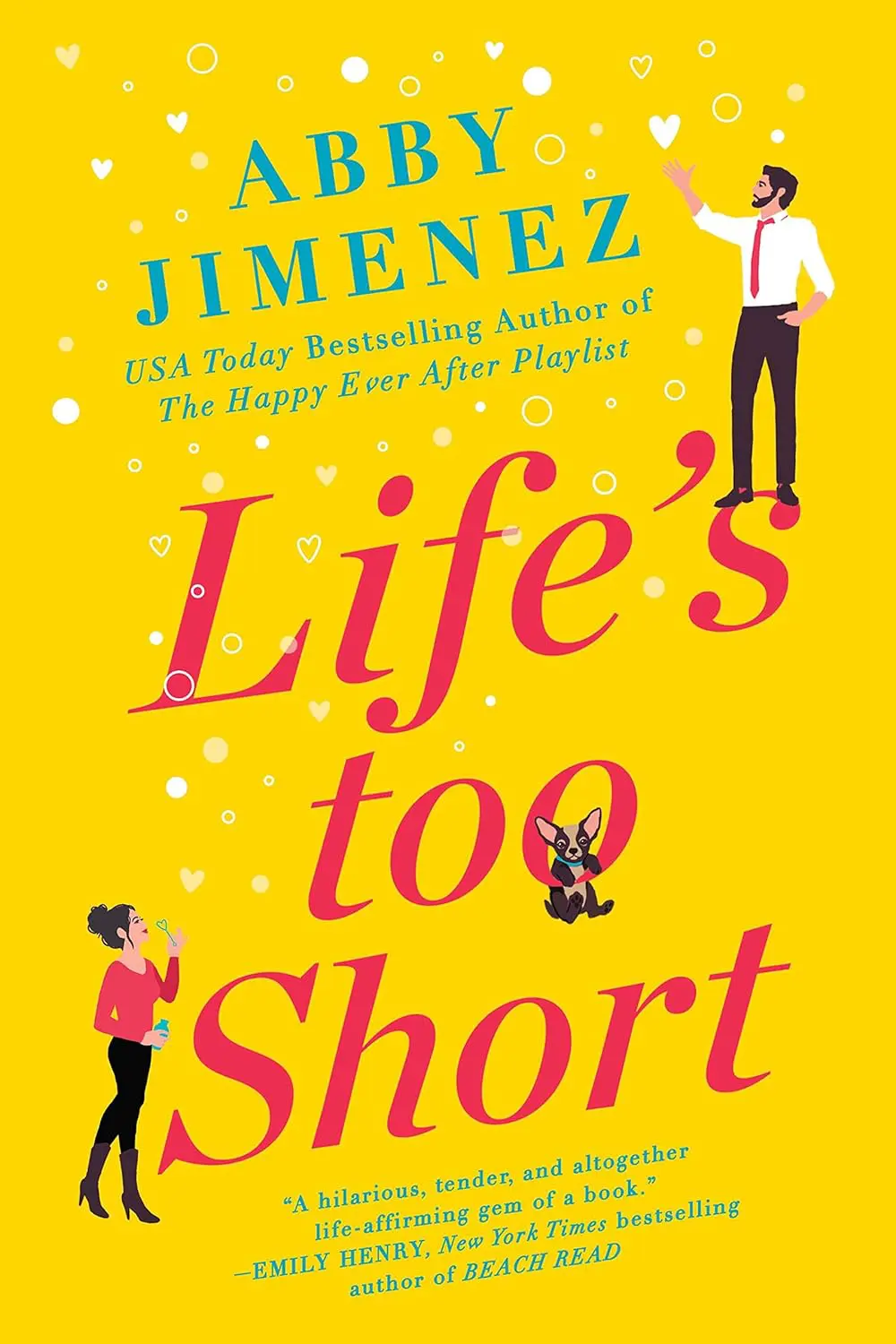 Lifes Too Short by Abby Jimenez - Cats & Coffee