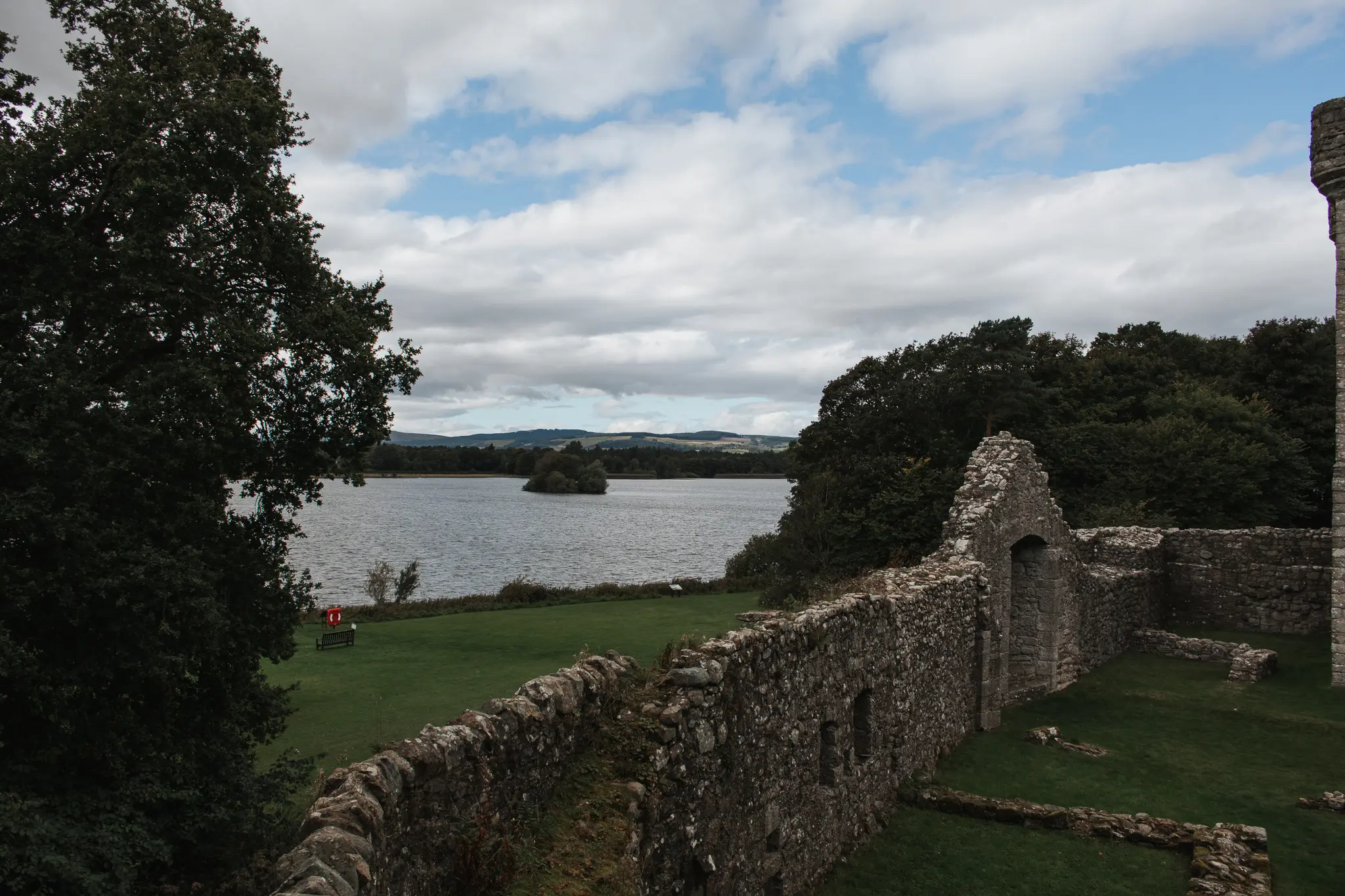 Scotland Honeymoon 18 - Cats & Coffee Loch Leven Castle Scotland