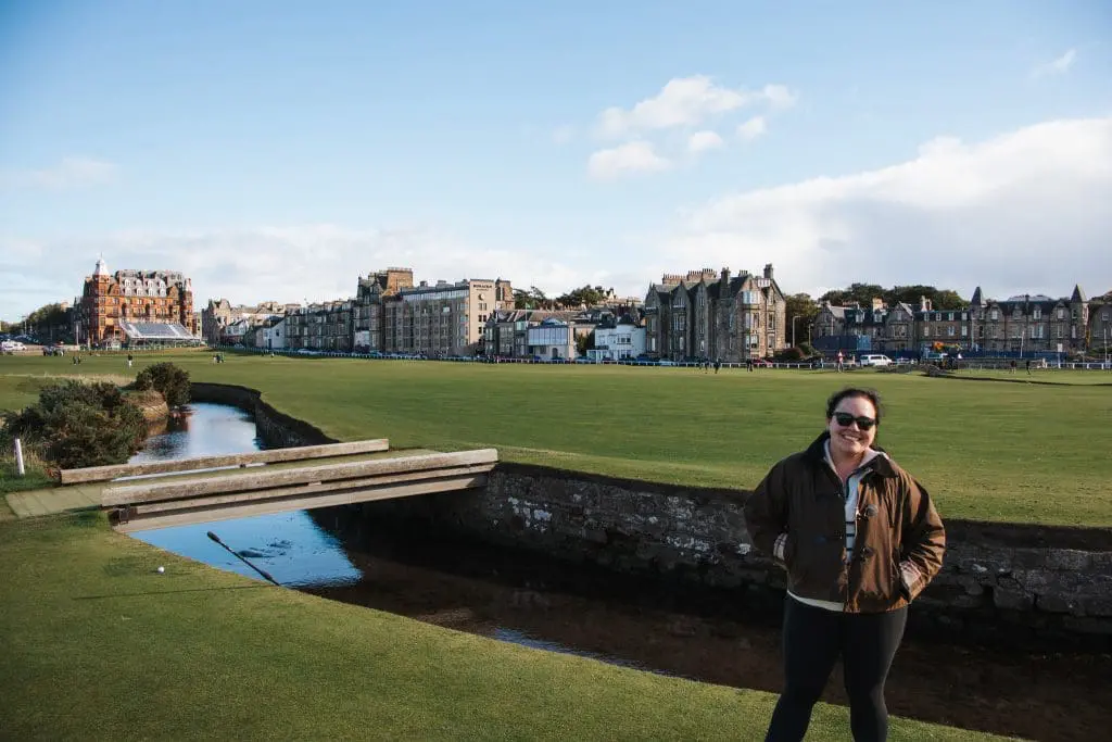 Scotland Honeymoon 24 - Cats & Coffee The Old Course at St Andrews Scotland