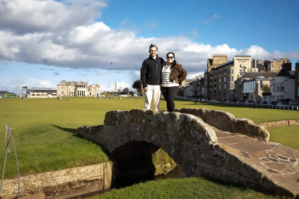 Scotland Honeymoon 27 - Cats & Coffee The Old Course at St Andrews Scotland