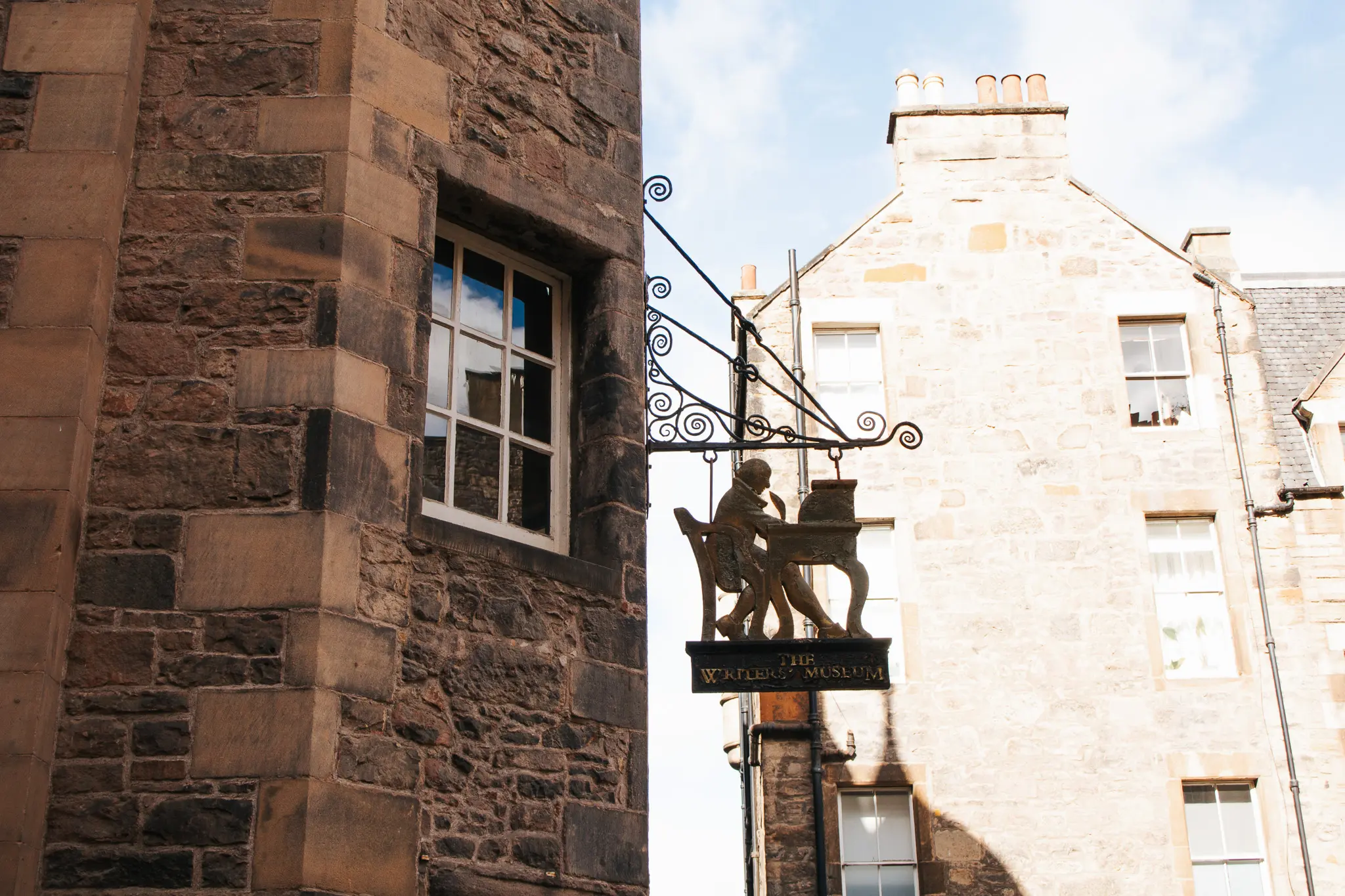 Scotland Honeymoon 28 - Cats & Coffee The Writer's Museum in Edinburgh Scotland