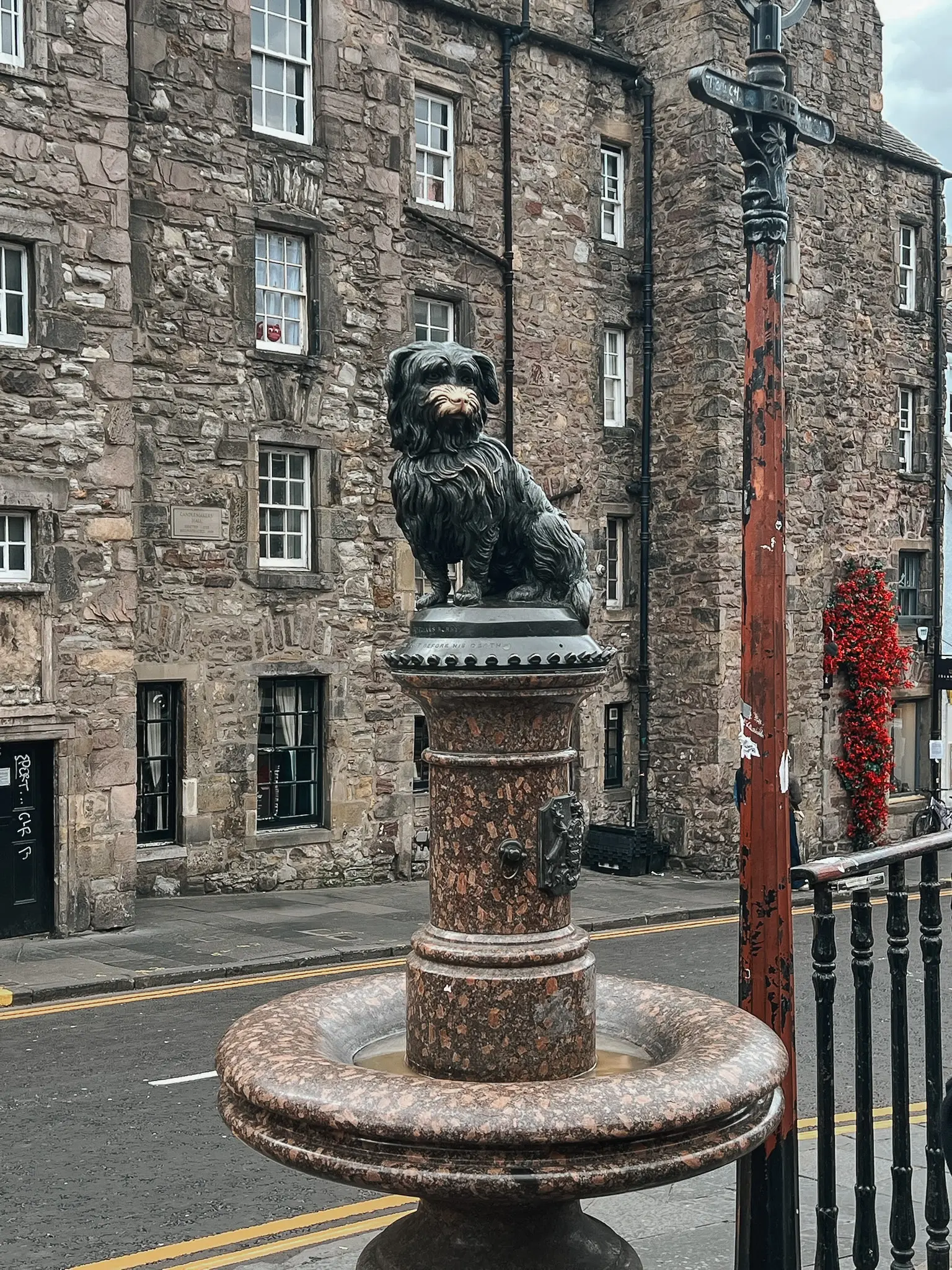 Scotland Honeymoon 4 - Cats & Coffee Greyfriars Bobby in Edinburgh Scotland