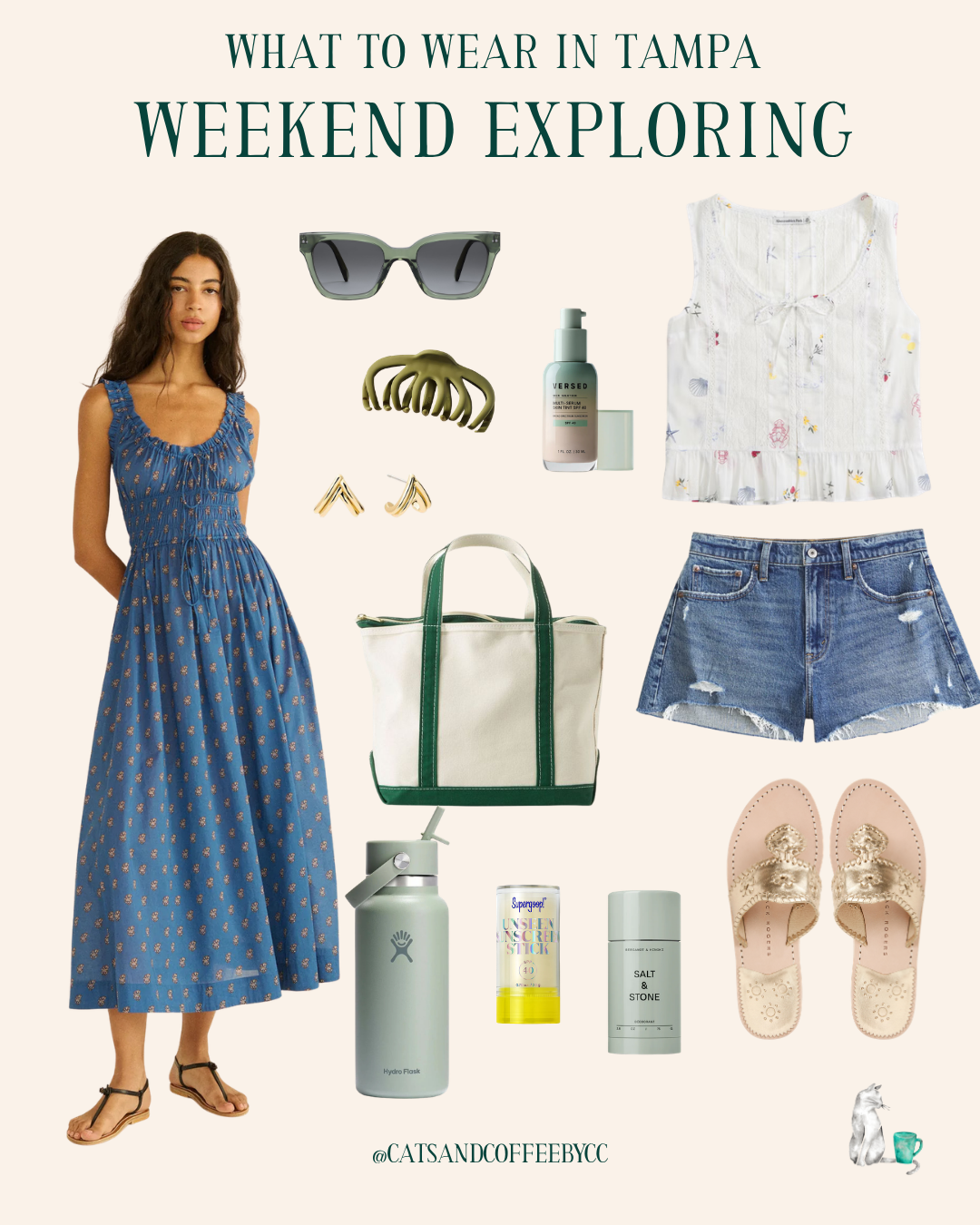 What to Wear in Tampa - 2 - Cats & Coffee What to Wear in Tampa - Weekend Exploring