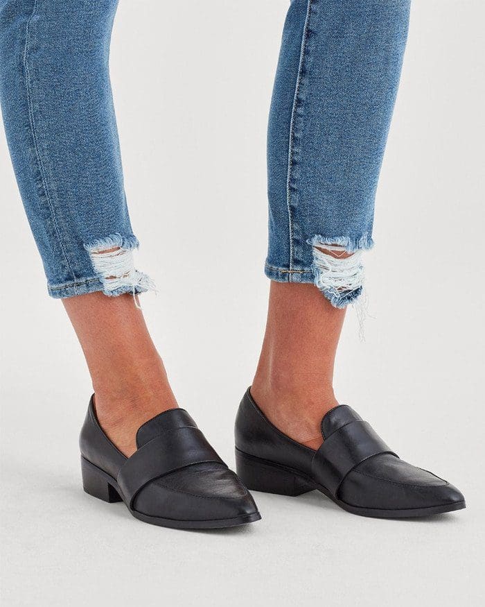 Luxe Vintage Roxanne Ankle with Destroyed Hem in Vintage Muse ($74.25 with code)